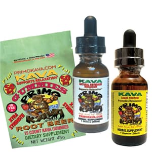 Kava Gummies, Tincutre and Beverage Enhancer