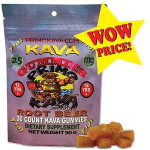 25 MG ROOT BEER KAVA GUMMIES 30 COUNT